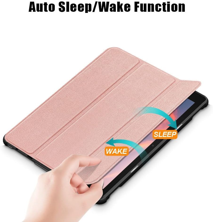 Samsung Galaxy Tab S10/S9/S8 Ultra 14.6-Inch Case, Tri-Fold Stand Cover with S Pen Charging, Auto Wake/Sleep