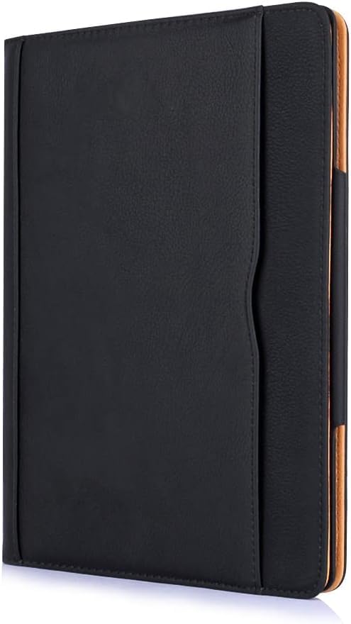 Leather Case For iPad A16 2025 11th / 10th Generation (2025/2022,11 inch/10.9 Inch) Premium Blue/Tan Leather, Magnetic Flip Stand Cover Auto Wake/Sleep