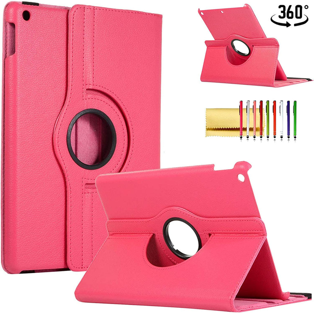 DV Rotating Case for iPad Pro 12.9 (2nd Gen) 2017 / iPad Pro 12.9 (1st Gen) 2015-360 Degree Rotating Stand Case with Smart Protective Cover Auto Sleep/Wake