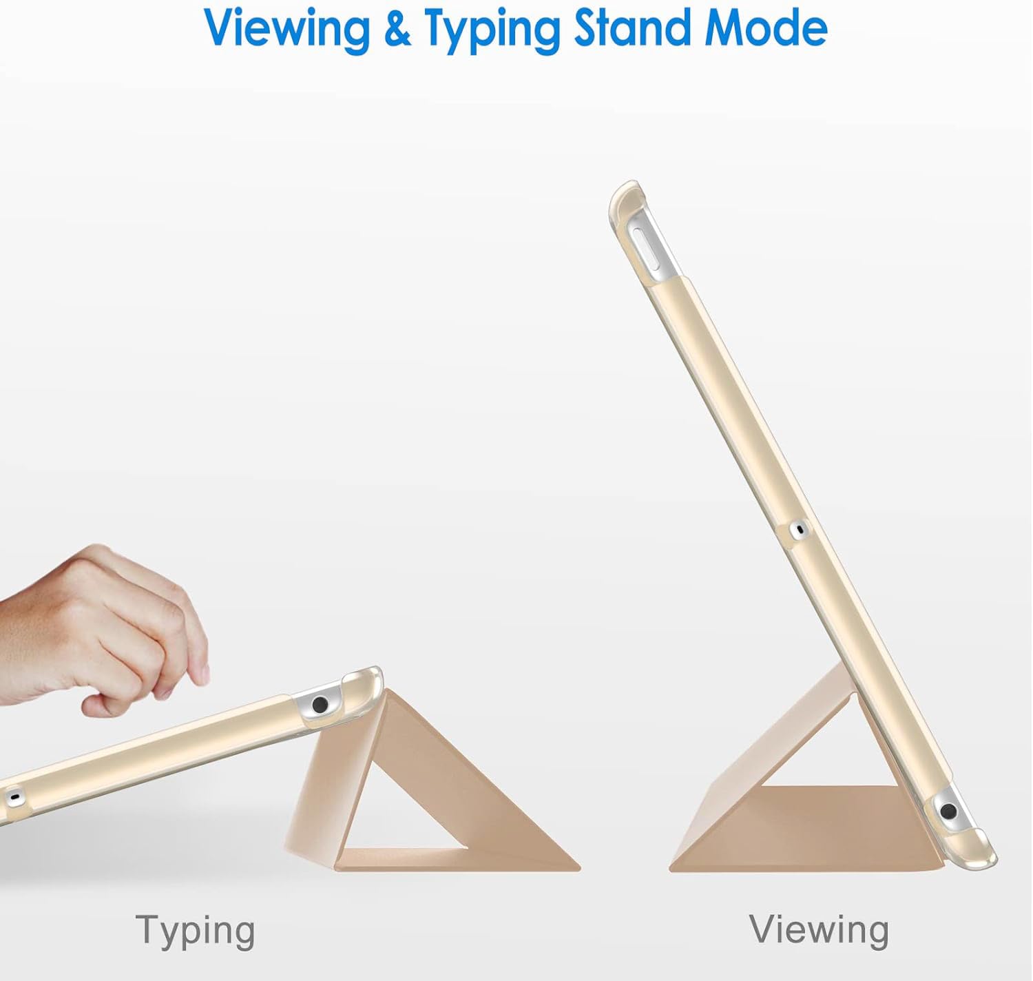 For Apple iPad 10.2 inch 9th/ 8th/ 7th Generation, Smart Magnetic Stand Case, Leather Cover with Magnetic Closure, Anti-Scratch and Lightweight Case (2021/2020/2019)