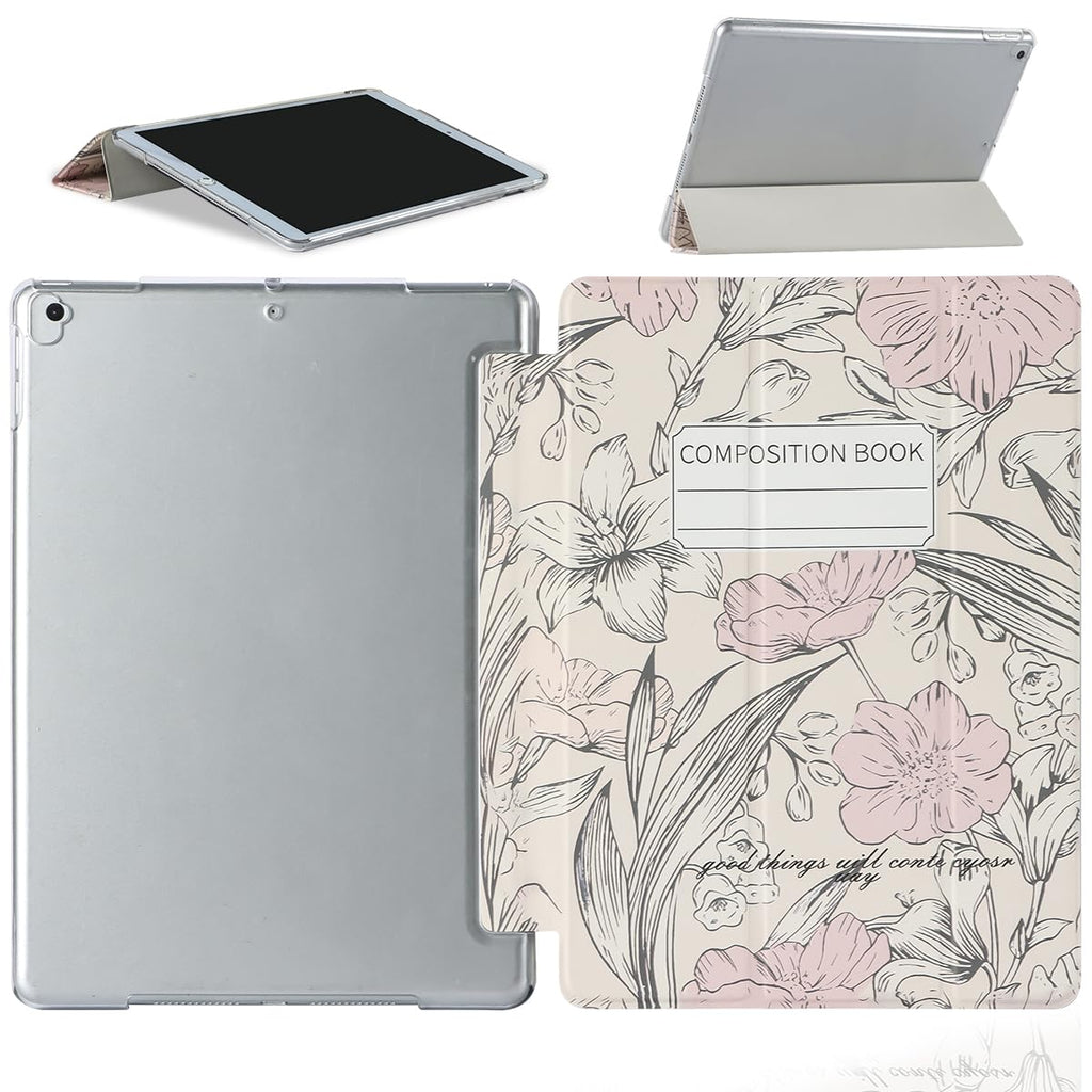 SU for A16 2025 11th / 10th Generation (2025/2022,11 inch/10.9 Inch), Slim Stand Hard PC Translucent Back Shell Smart Cover Case, Support Touch ID, Auto Wake/Sleep