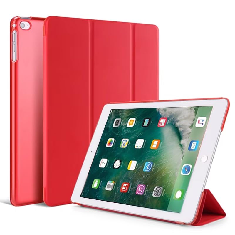 [SU] iPad 6th 5th Generation Case iPad 9.7 Inch Case 2018 2017 iPad Air Case iPad Air 2 Case Smart Folio Stand Protective With Back Cover Auto Wake Sleep