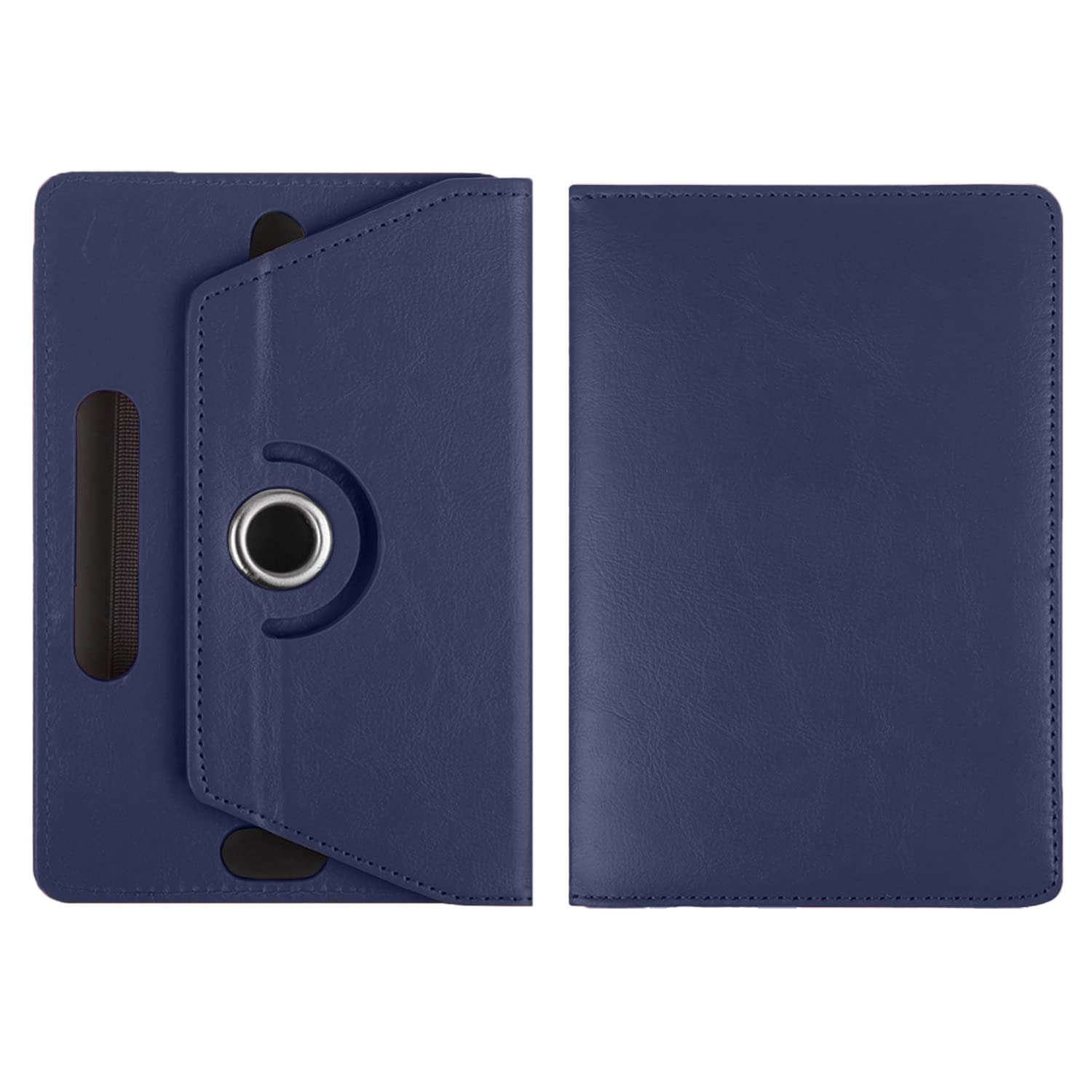 Universal 7 inch 360 Rotating Case Fits All 7 and 7.1 inches Android Tablets, Smooth Interior, PU Leather Exterior Supports Multiple Viewing Angles, Lightweight Folio Wallet Case Cover