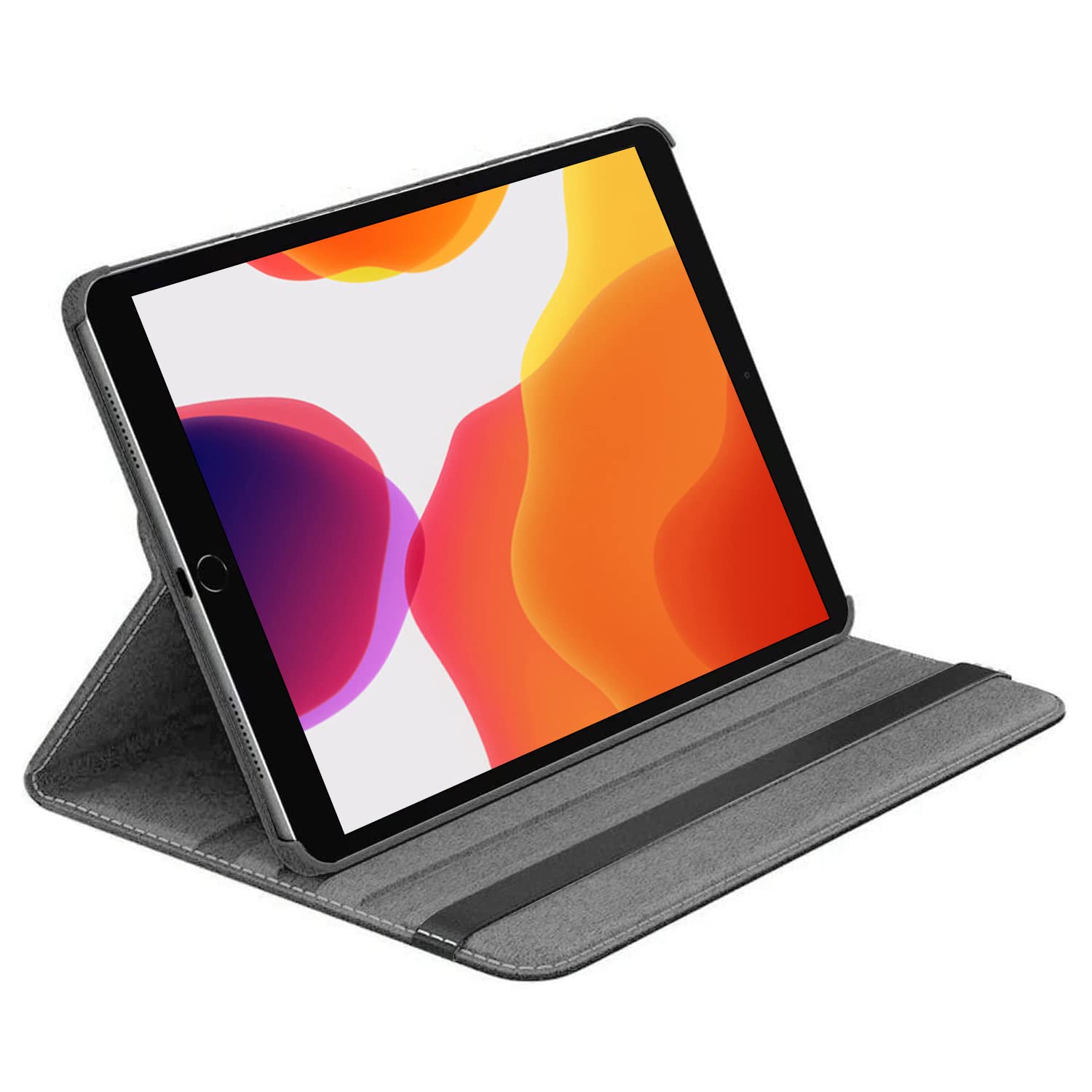 DV 360 Degree PU Leather Rotating Stand Swivel Case for iPad Mini 5 (A2126 / A2124 / A2133 / A2125), iPad Mini 4 (A1538 / A1550), Folio Cover, Hardback and Shockproof