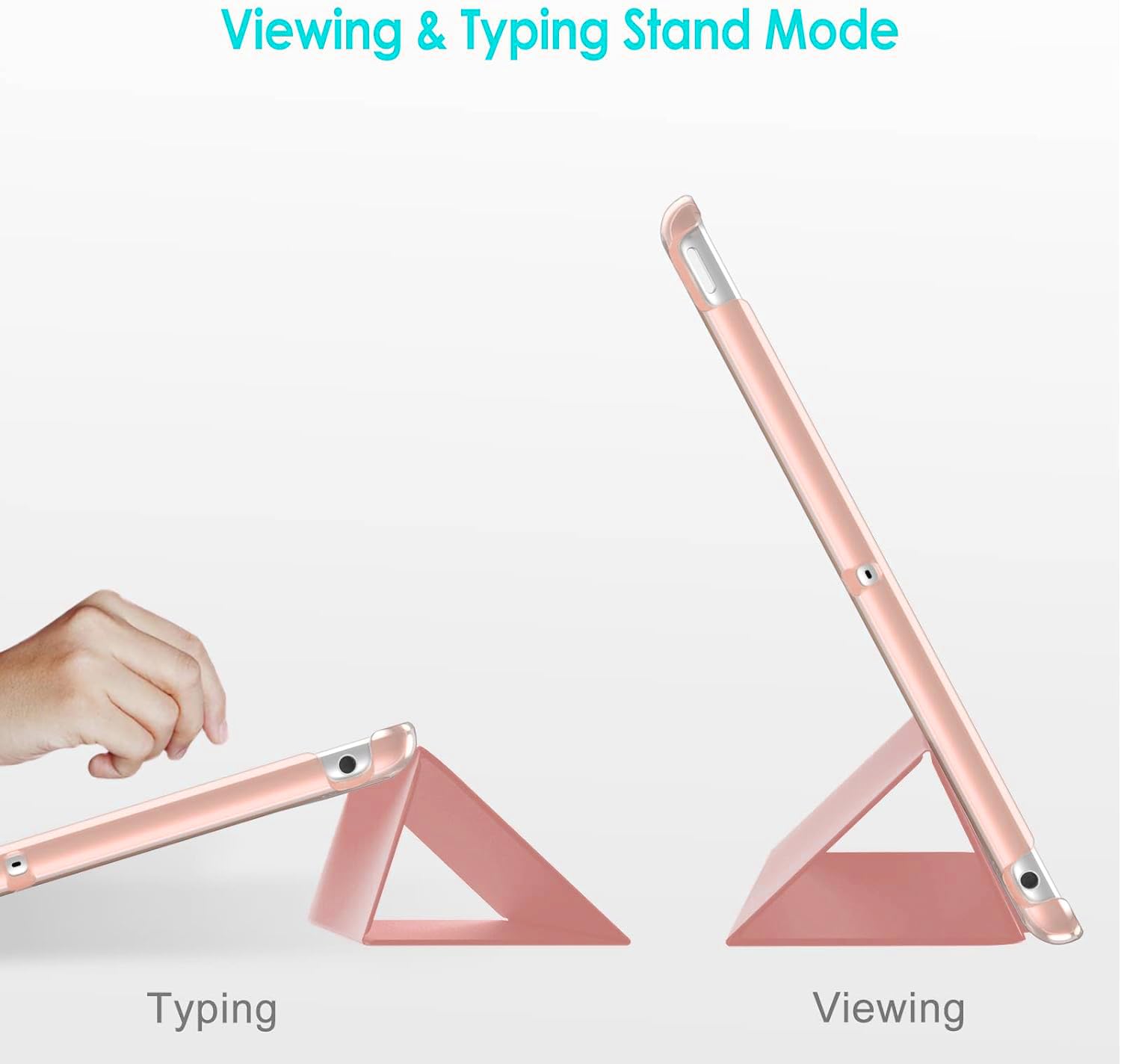 For Apple iPad 10.2 inch 9th/ 8th/ 7th Generation, Smart Magnetic Stand Case, Leather Cover with Magnetic Closure, Anti-Scratch and Lightweight Case (2021/2020/2019)