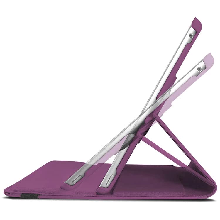 For iPad 10.2 Case 9th/8th/7th Generation (2021/2020/2019) 360 Leather Wallet Rotating Durable Protective Cover with Auto Wake/Sleep