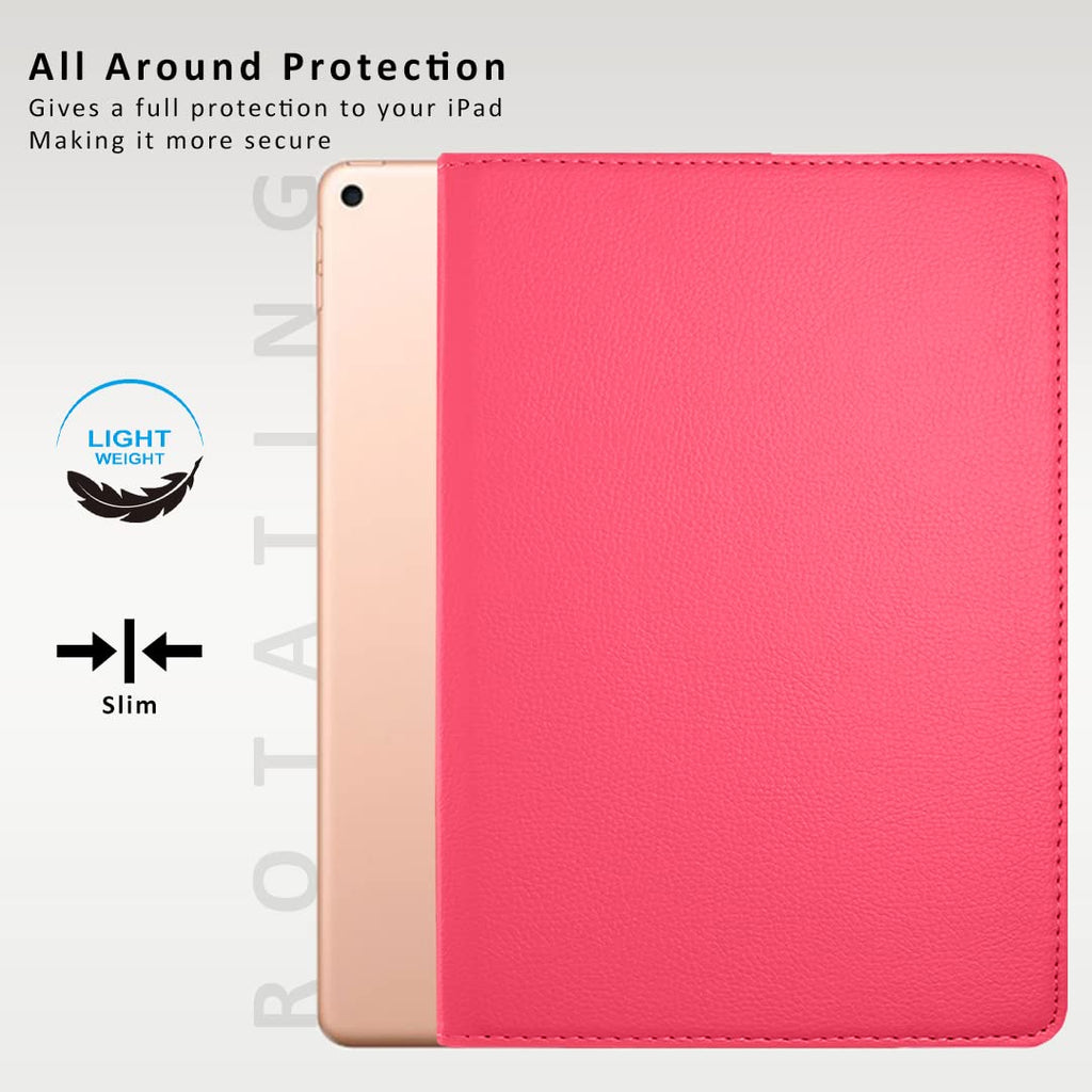 DV 360 Degree PU Leather Rotating Stand Swivel Case for iPad Mini 5 (A2126 / A2124 / A2133 / A2125), iPad Mini 4 (A1538 / A1550), Folio Cover, Hardback and Shockproof